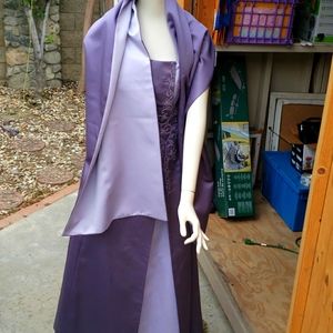 Evening gown ( Lavender)